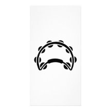 Tambourine Custom Photo Card