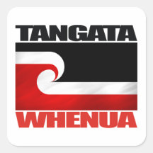 Tangata Whenua Square Sticker