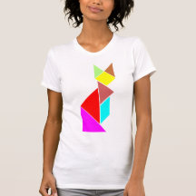 tangram cat shirts