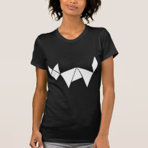 tangram cat t shirt
