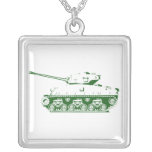Tank Necklace (green)