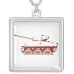Tank Necklace (red)