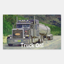Tanker Truck Big Rig Driver Sticker Series