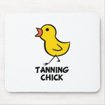 Tanning Chick Mousepad