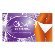 Tanning Salon Business Card