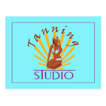 Tanning Studio - Postcard