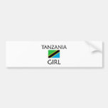TANZANIA GIRL BUMPER STICKER