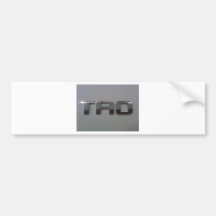 Tao Bumper Sticker
