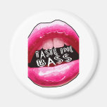 Taste the BASS Electronica Dubstep Electro HipHop Refrigerator Magnet