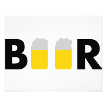 tasty beer personalized invite
