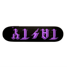 TASTY™ Brand Skateboard BLACKLITE