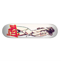 TASTY™ Brand Skateboard Pinup Girl in Bikini