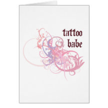 Tattoo Babe Cards