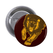 Tau Of The Lions button badge (gold)