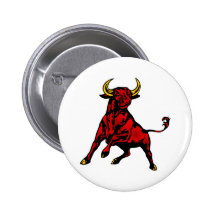 Taurus Bull Buttons