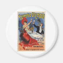 Taverne Olympia Fridge Magnet