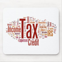 Tax season is here mouse pad