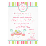 {TBA} 5x7 Trendy Tea Party Baby Shower Invitation