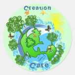 TBA AWARD Winner customised-Creation Care Round Sticker