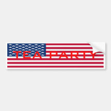Tea Party Bumper Sticker