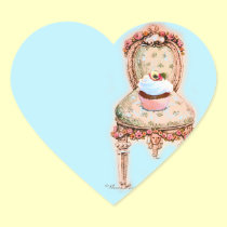 Tea Party Cupcake Design stickers