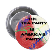 Tea Party is America's Party  button