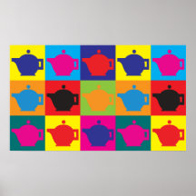 Tea Pop Art Posters