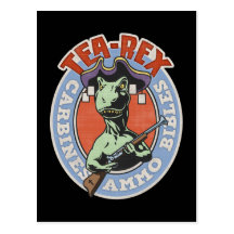 Tea-Rex Postcards