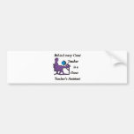 Teacher's Assistant Bumper Sticker