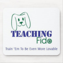 Teaching Fido Logo Wear Mouse Pads