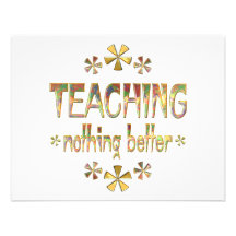 TEACHING Nothing Better Personalised Invite