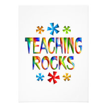 TEACHING ROCKS INVITATIONS