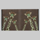 Teal & Copper Giraffes Damask Caseable Case caseable cases