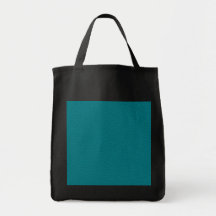 Teal Printed Pattern. Green Blue. Canvas Bags