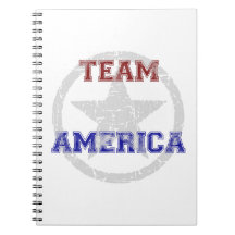 Team America Spiral Note Book
