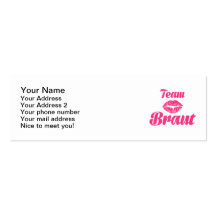 Team Braut Business Cards