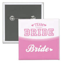 Team Bride Bride Button