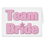 Team Bride Cards