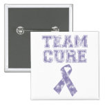 Team Cure (Periwinkle) Pinback Button