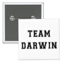 Team Darwin (B&W) Buttons
