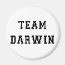 Team Darwin (B&W) Magnets
