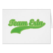 Team Erin Greeting Cards