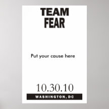 Team Fear poster