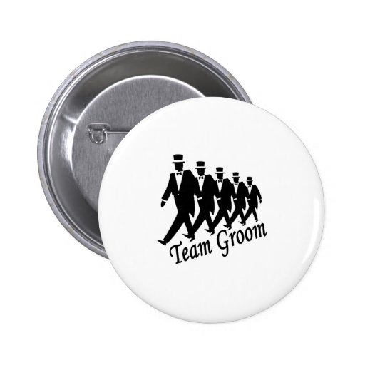 Team Groom Buttons