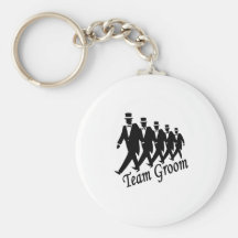 Team Groom (Men) Key Chain