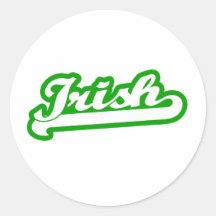 Team Irish Stickers
