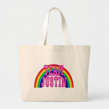 Team Justin Tote Bag