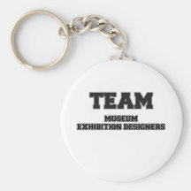 Team Museum Exhibition Designers Key Chains