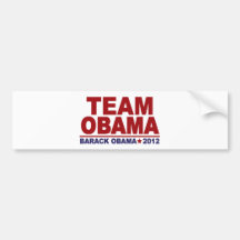 Team Obama 2012 Bumper Sticker
