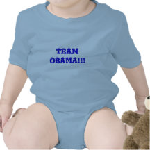 Team OBAMA - baby T Shirt